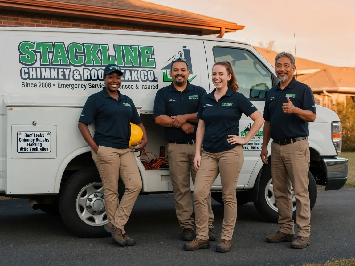 Chimney flashing repair company in Willernie, MN